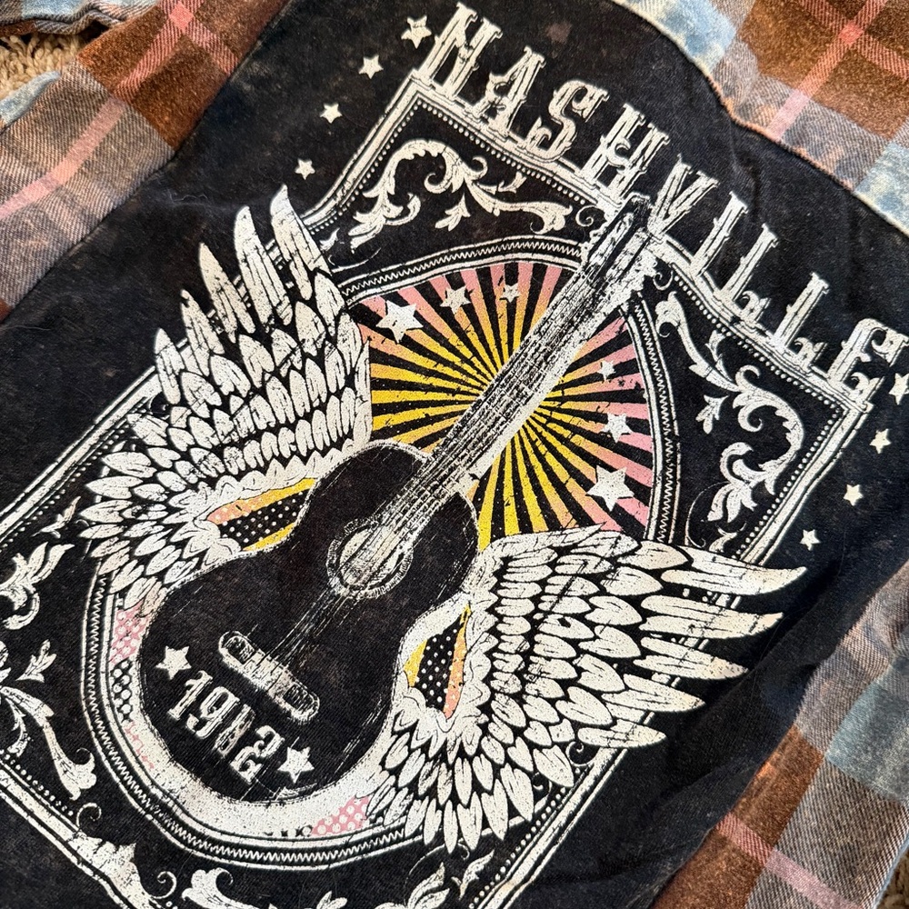 Nashville Graphic Button Down Shirt